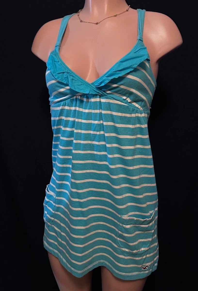 Hollister blue hot sale dress