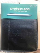 Protect ONN Universal Tablet Folding Folio Case Protection for Most 9"-10" NEW 