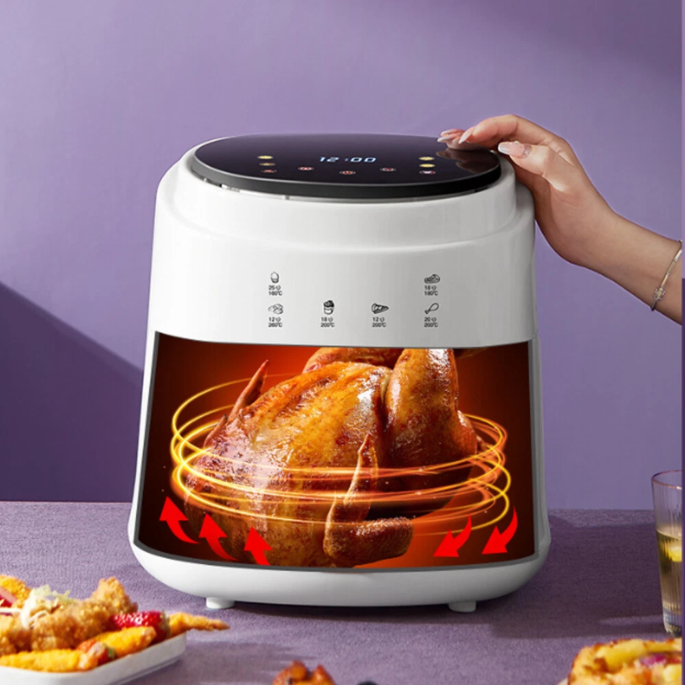 110V Air Fryer Household Oil-Free Air Fryer Large Capacity 8L 1400W--//