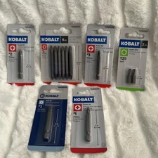 NEW Kobalt Tools - Bit Lot of 6 Packs 12 Bits!