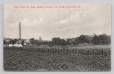 Power Plant and Main Building Embreeville Pennsylvania PA 1910 Postcard
