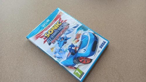 Sonic All Stars Racing Transformed Special Edition Wii U Nintendo SEALED PAL