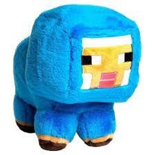 Minecraft blue sheep plush deals