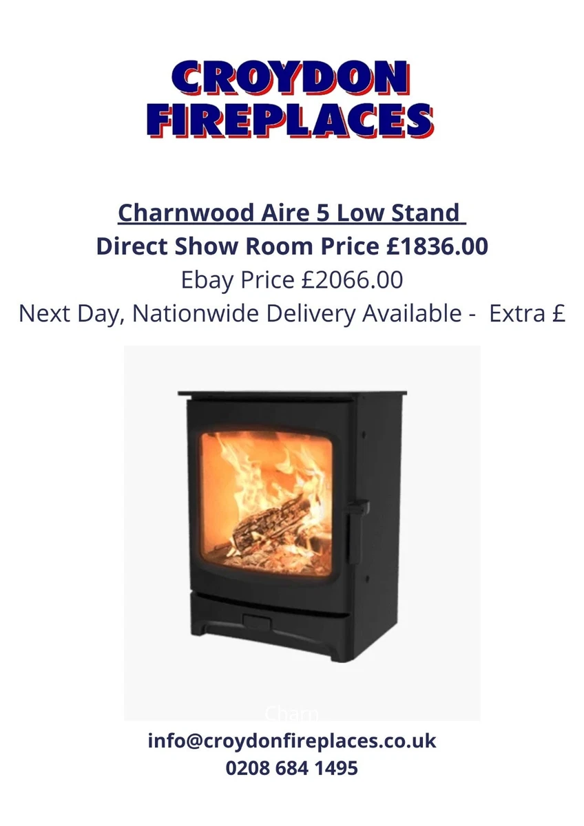 Charnwood Aire 5 Low Stand IN STOCK Black Next day Nationwide delivery  Available | eBay