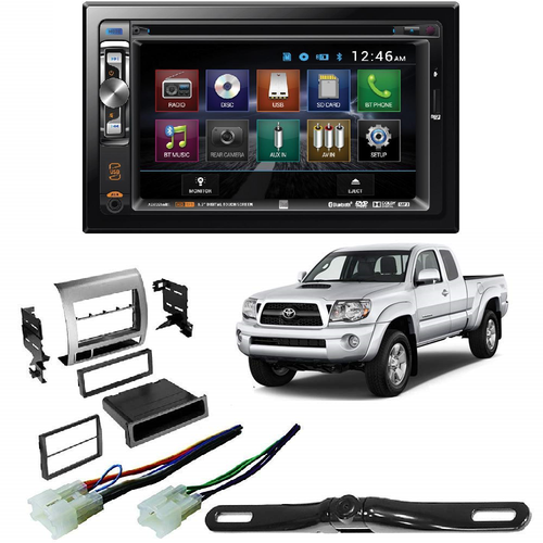 Toyota Tacoma Double Din + Camera 