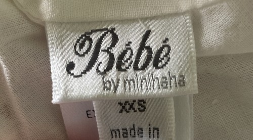 BEBE by Minihaha Cotton baby girl hat size XS -White, Floral, Strap, 100% Cotton - Picture 7 of 7