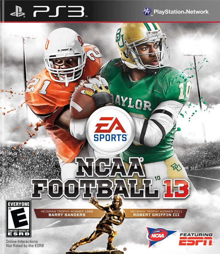 NCAA Football 13 PS3 For PlayStation 3 9E