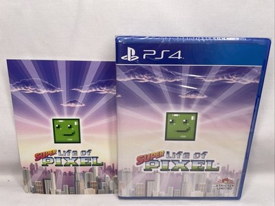 SUPER LIFE OF PIXEL (Sony PlayStation 4 PS4) Brand New Sealed W Postcard