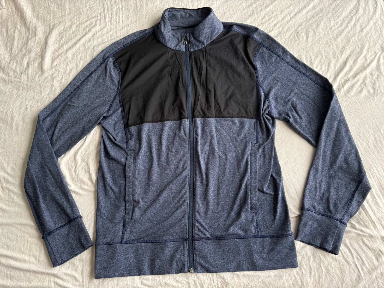 Lululemon Post Session Full Zip Jacket Large Heat… - image 1
