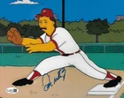 DON MATTINGLY SIMPSONS JAYS YANKEES AUTOGRAPHED SIGNED BASEBALL 8X10 PHOTO COA