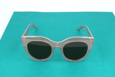 Le Specs Air Heart beige round Sunglasses 51-22-144