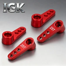 4Pcs 25T Steering Servo Horn Arm for Futaba Savox HSP HPI Wltoys RC 1:8 1:10 Car