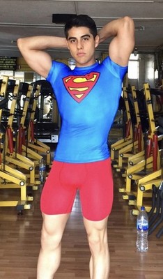 ウエイトトレーニング Under Armour superman compression Mens Under Armour Superman Bodybuilding Spandex Compression Shirt