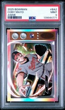 2025 Bowman Anime Coby Mayo #BA-2 (RC) Psa 9