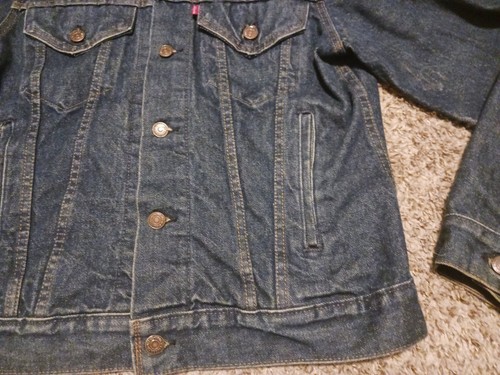 Vintage Levis Denim Trucker Jacket Mens Size 38R 70506-0216 USA Made 80s 90s by Levi's, $49.95 - Photo 3