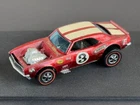 Vintage Hot Wheels Redline 1970 Red Heavy Chevy #3 - Dark Int., Fantastic!