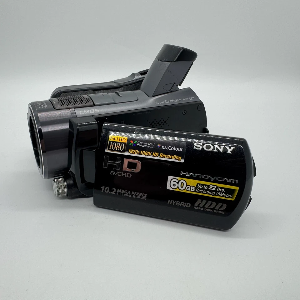 Sony Handycam HDR-SR11E PAL HDD Camcorder Video Camera (No Battery or cables) - Image 3 of 4