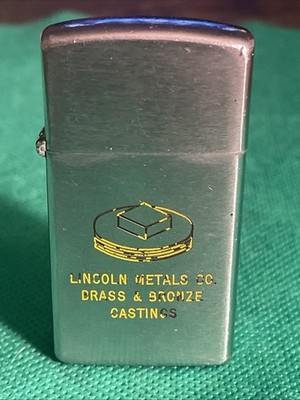 Osborne Kemper Thomas Lighter Lincoln Metals  Example of Engraved Product Disp 