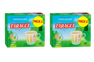 2 Pack  -TARAGUI-Yerba Mate Cocido,