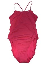 Nike Hydrastrong Women's One Piece Bright Pink Swimsuit SZ 36 Wms 10 NWOT 