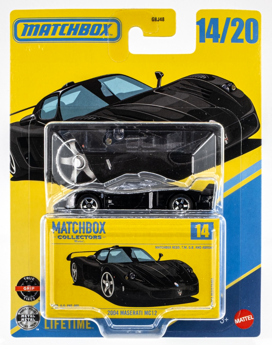 2026 Matchbox Collectors #14 2004 Maserati MC12 BLACK | FSC | eBay