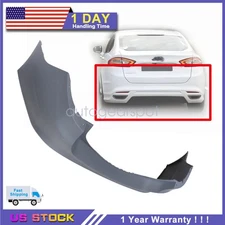Direct Replace Rear Bumper Cover For 2013-2018 Ford Fusion W/ Park Asist Primed