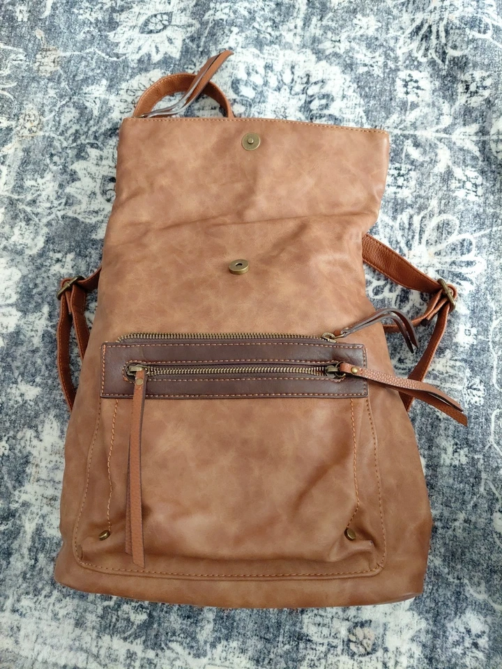 Brown Leather Rucksack - Next - Image 2 of 4