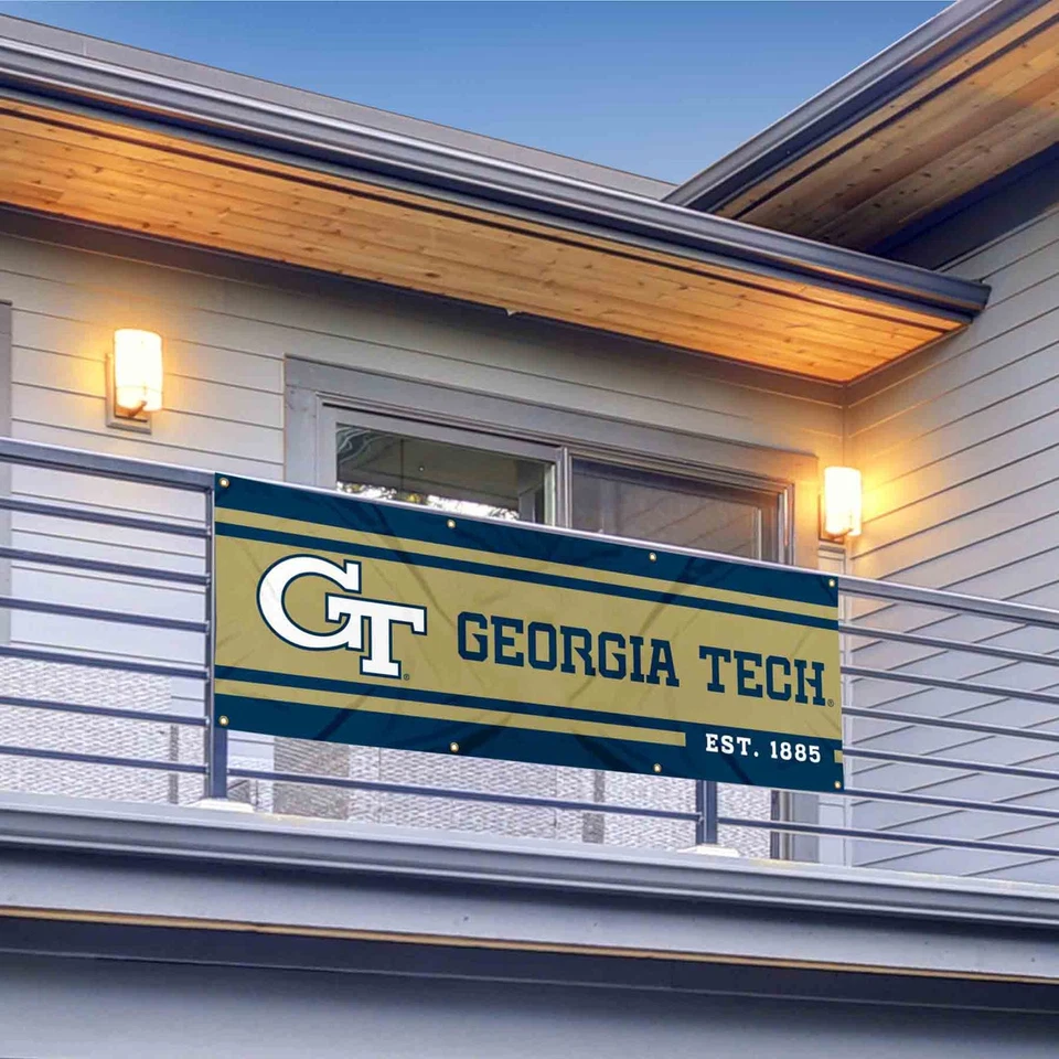 Chaquetas amarillas grandes de 6 pies Georgia Tech Foto 2 de 4