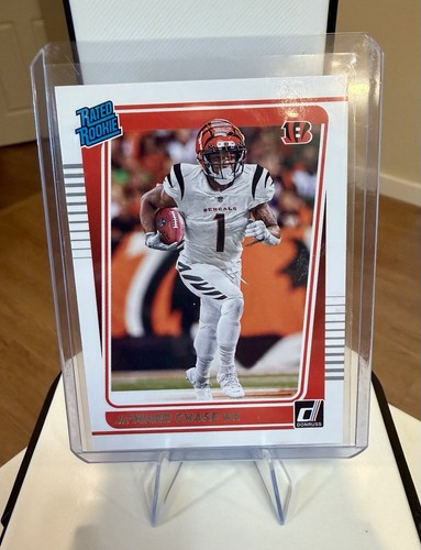 2021 Donruss Ja’Marr Chase [Rated Rookie] #262 RC Cincinnati Bengals LSU