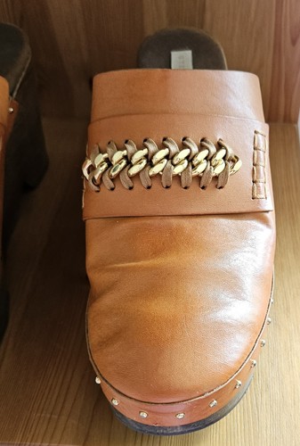 Stella McCartney wedges, wooden (Clogs ) UK 6.5 - Picture 8 of 13