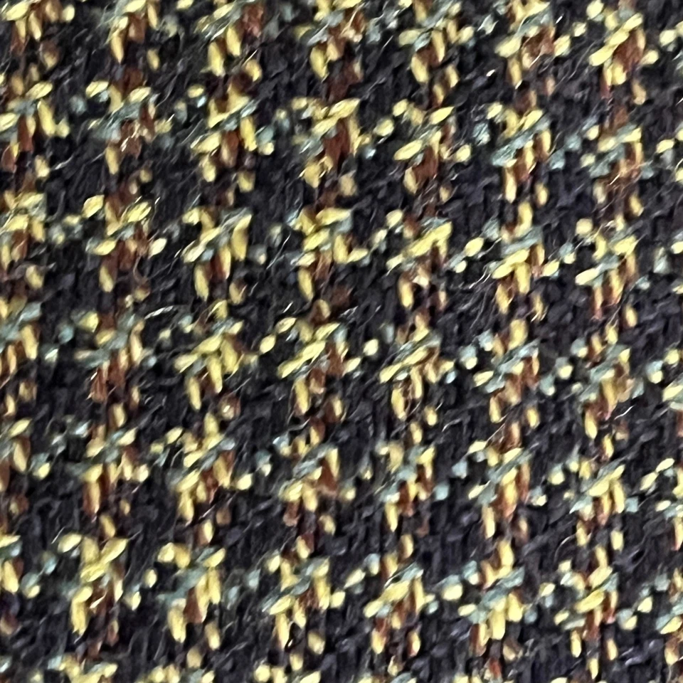 Blazer de lana Liz Claiborne Collection para mujer talla 8 marrón pata de gallo Y2K Academia Foto 4 de 4