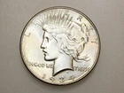 1934 $1 PEACE SILVER ONE DOLLAR GEM BU