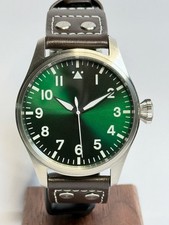 Montre D'Aviateur 43mm Main, High-Beat Top-Uhrwerk, Top-Qualité Garantie