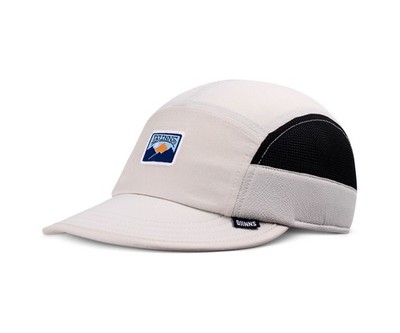 DJINNS 5 Panel Soft Flat Cap Seersoftmesh light grey