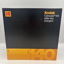 Vintage Kodak Carousel 140 Slide Projector Tray in Original Box w/ Papers