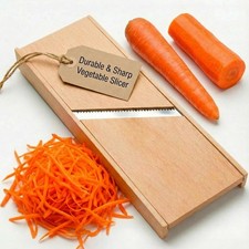 Wooden Stainl Korean Carrot Grater Steel Slicer Cutter Shredder |