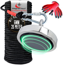 Magnete da montagna 100 mm magnete da pesca 100 kg magnete pesca magnete da ricerca magnete con base in acciaio con occhiello