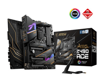 MSI MEG Z490 ACE LGA 1200 ddr4 Motherboard