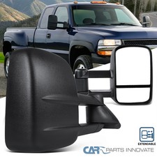 Side Mirrors Fits 88-98 Chevy Gmc C10 Ck Tahoe Suburban Telescoping Tow Manual Side Mirrors Fits 88-98 Chevy Gmc C10 Ck Tahoe Suburban Telescoping Tow Manual