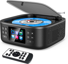Portable CD Player Bluetooth,Desktop CD Player with Bluetooth Music Boombox Port