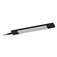 Led Unterbaulampe Alu Schwarz Osram Cct Click-Dim Sensor B:30Cm Lichtleiste BüRo