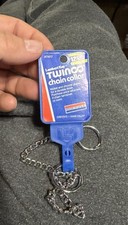 Vintage/NEW Lambert Kay Twinco 12" Light Chain Dog Collar Made in USA NOS #75012