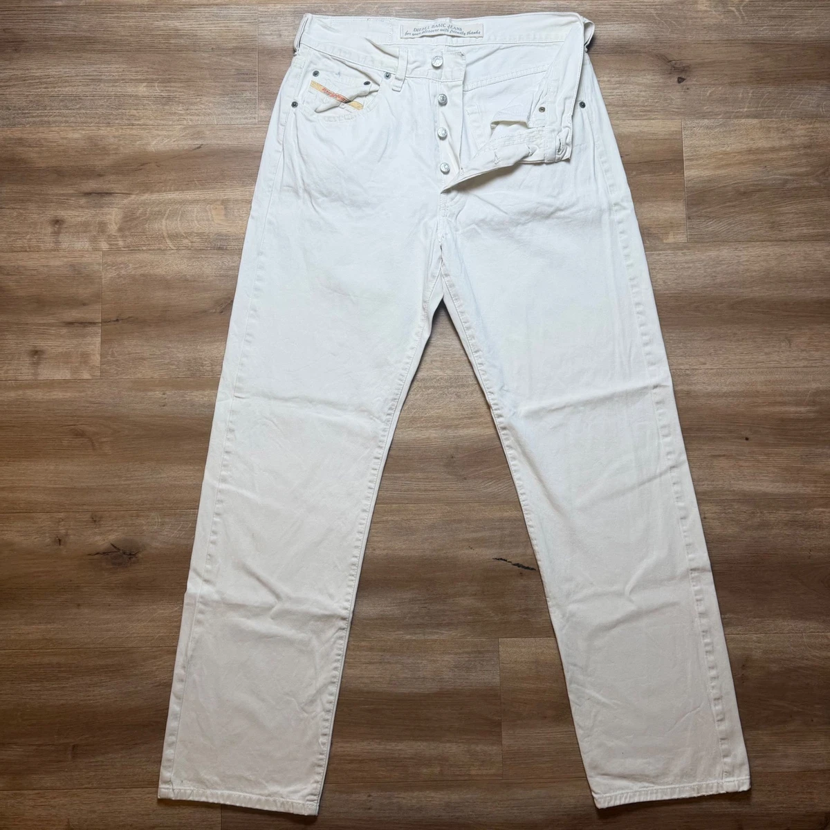 Diesel White Jeans for Men for sale | eBay