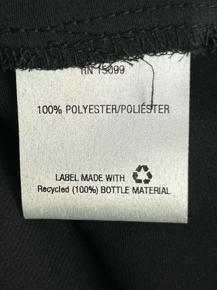 Nuevo Top Covington Para Mujer Túnica Negra Roja Floral Relajado Manga Larga, Talla 2x.3O Foto 4 de 4