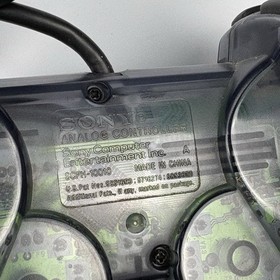 Sony PlayStation 2 PS2 DUALSHOCK 2 Controllers Emerald Green & Clear Smoke Gray 