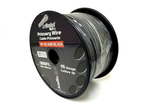 16 Stärke Auto Audio Primärkabel (500 Fuß - schwarz) - Fernbedienung, Strom/Masse elektrisch - Bild 12 von 12