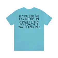 No laying up on a par 5