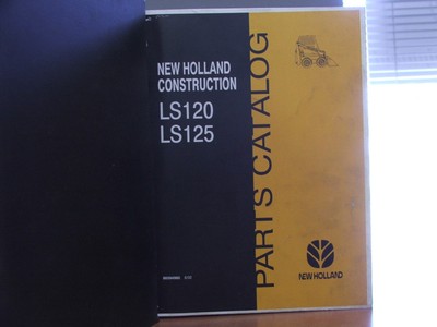 Complete New Holland LS120 and LS125 parts and service manual | eBay