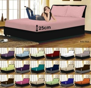 extra deep single fitted sheet