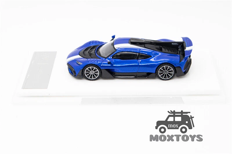 TPC 1:64 ONE Dark Blue Diecast Model Car - Image 2 of 3